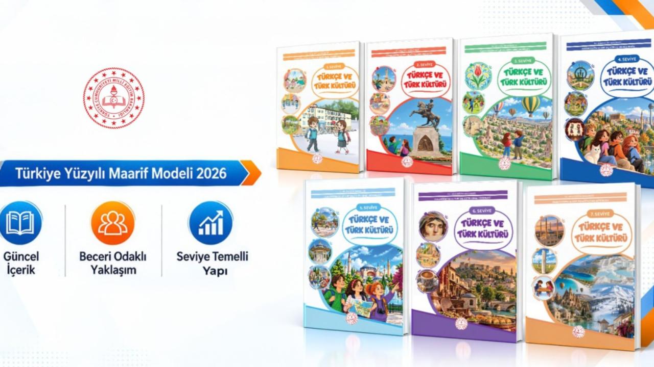MEB’den yurt dışındaki Türk çocuklarına 7 seviyeli ders kitabı seti